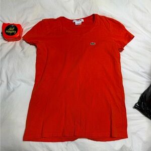 Lacoste Bright Red Short-Sleeve Tee